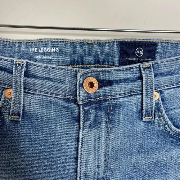 AG Adriano Goldschmied The Legging Super Skinny Jeans Anthropologie Size 26 - Picture 4 of 7